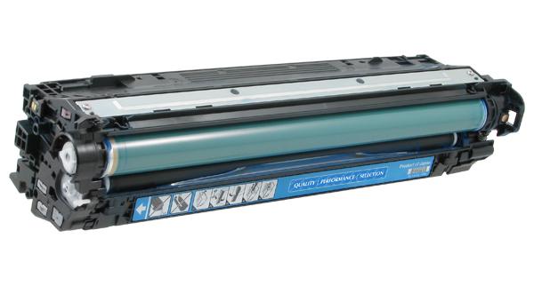 HP 307A (CE741A) Cyan Remanufactured Toner Cartridge [7,300 Pages]