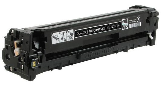 HP 131X (CF210X) Black High Yield Remanufactured Toner Cartridge [2,400 Pages]