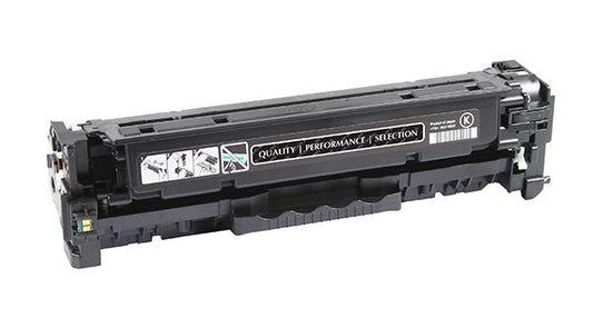 HP 312A (CF380A) Black Remanufactured Toner Cartridge [2,400 Pages]