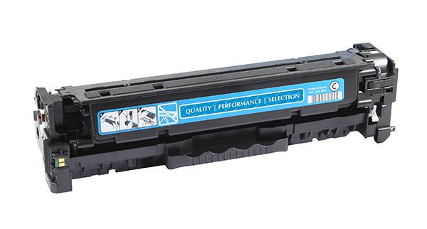 HP 312A (CF381A) Cyan Remanufactured Toner Cartridge [2,700 Pages]