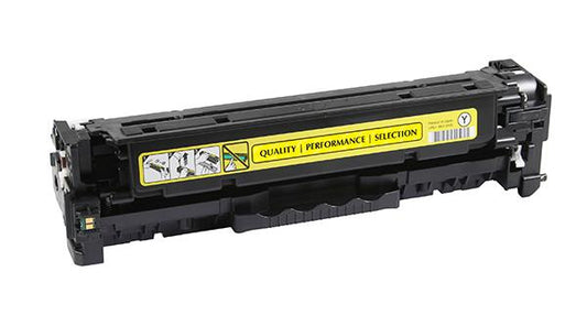 HP 312A (CF382A) Yellow Remanufactured Toner Cartridge [2,700 Pages]