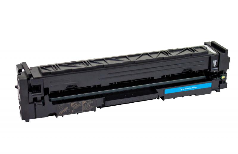 HP 202A (CF501A) Cyan Remanufactured Toner Cartridge [1,300 Pages]