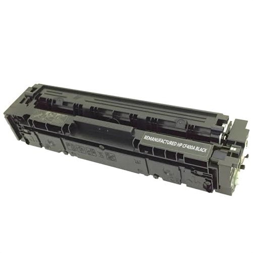 Print.Save.Repeat. HP CF400A (201A) Black Compatible Toner Cartridge for Color LaserJet Pro MFP M252, M274, M277 [1,500 Pages]