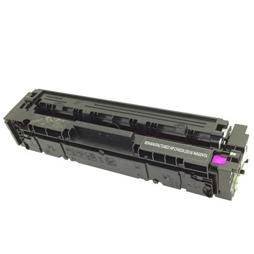 HP CF403A (201A) Magenta Compatible Toner Cartridge for Color LaserJet Pro MFP M252, M274, M277 [1,400 Pages]
