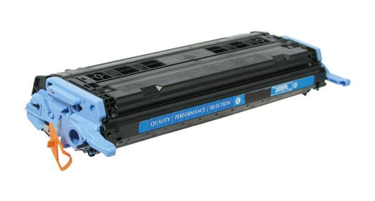 HP 124A (Q6001A) Cyan Remanufactured Toner Cartridge [2,000 Pages]