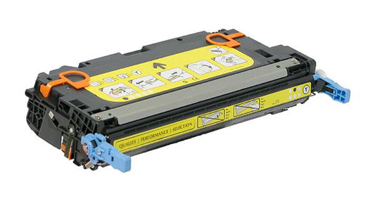 HP 502A (Q6472A) Yellow Remanufactured Toner Cartridge [4,000 Pages]