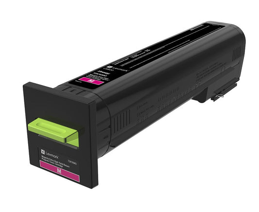 OEM Lexmark 72K1XM0 Magenta Extra High Yield Toner Cartridge for CS820 [22,000 Pages]