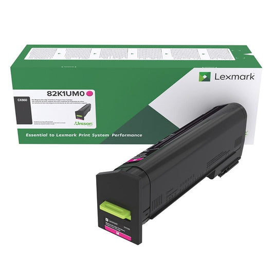 OEM Lexmark 82K1UM0 Magenta Ultra High Yield Toner Cartridge for CX860 [55,000 Pages]