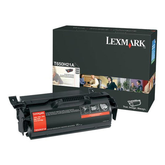 OEM Lexmark T650H21A High Yield Toner Cartridge for T650, T652, T654, T656 [25,000 Pages]