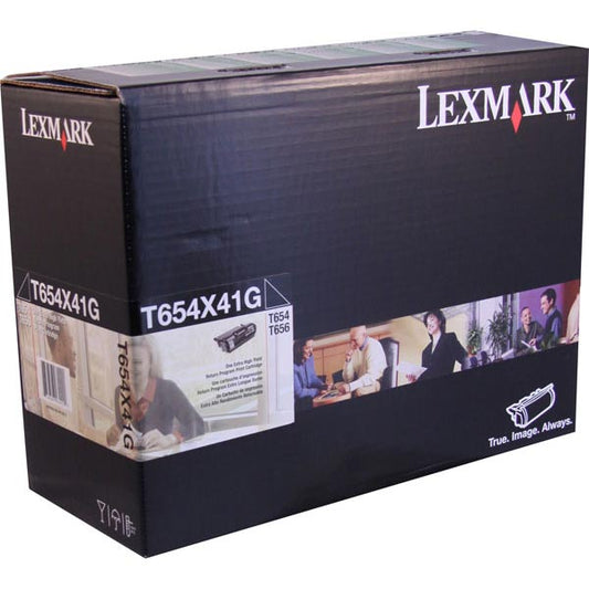 OEM Lexmark T654X41G Extra High Yield Toner Cartridge for T654, T656, TS654, TS656 [36,000 Pages]