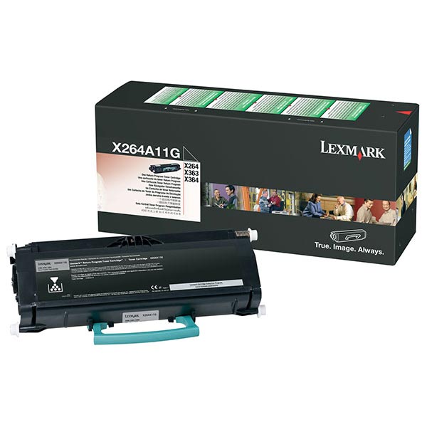 OEM Lexmark X264A11G Toner Cartridge for X264, X363, X364 [3,500 Pages]