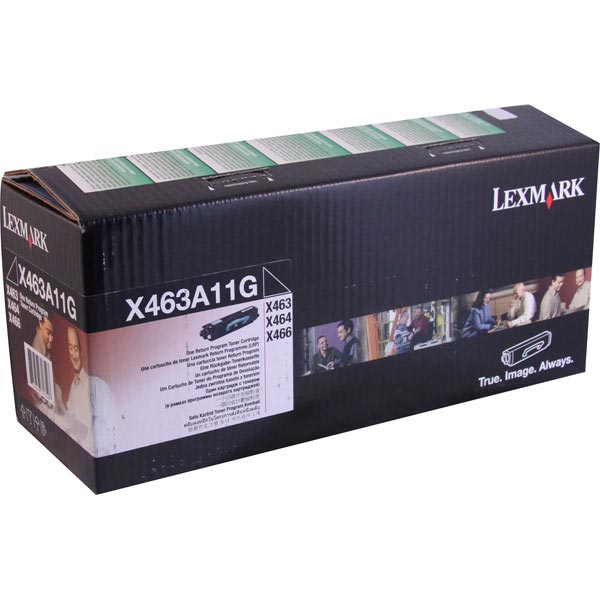 OEM Lexmark X463A11G Toner Cartridge for X463, X464, X466 [3,500 Pages]