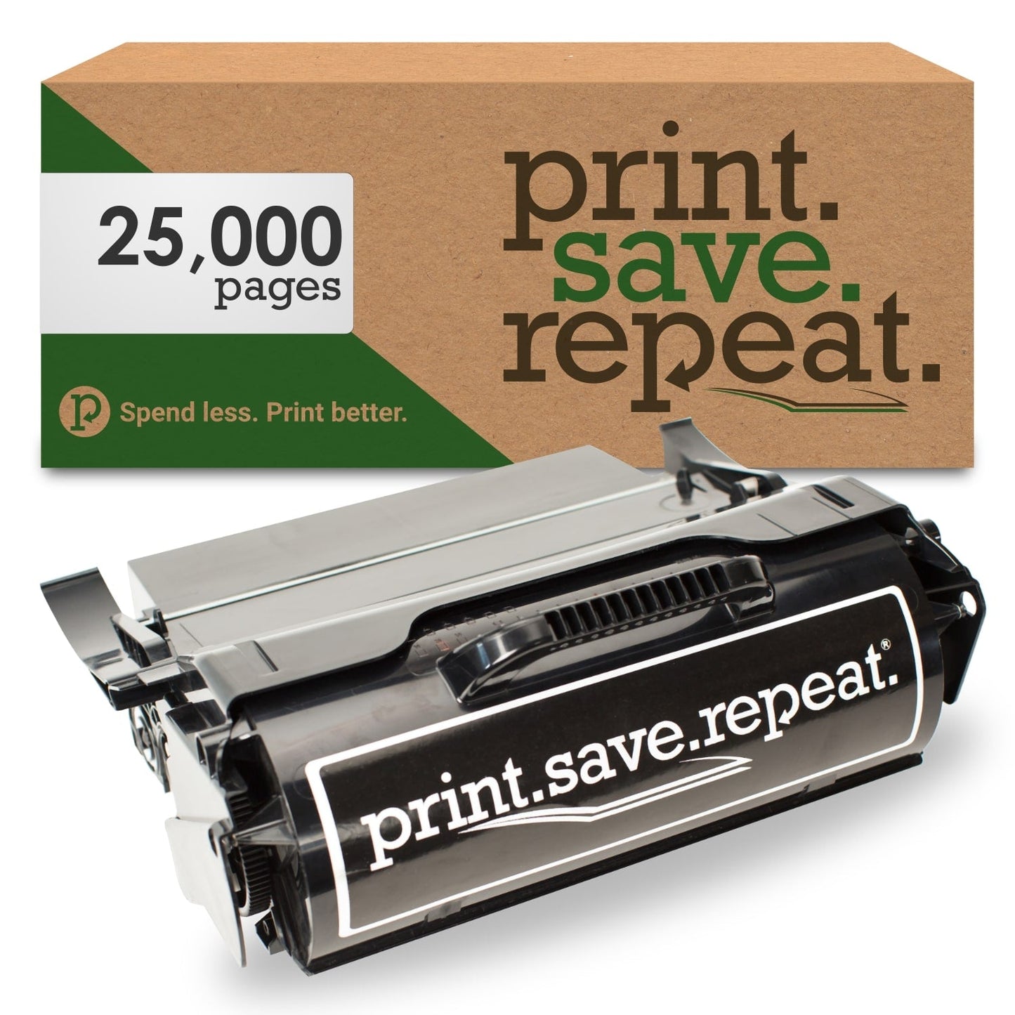 Print.Save.Repeat. Lexmark T650H80G High Yield Remanufactured Toner Cartridge for T650, T652, T654, T656 [25,000 Pages]
