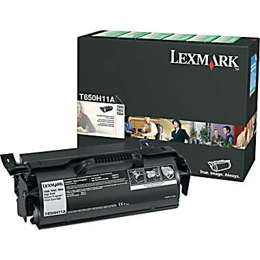 OEM Lexmark T650H11A High Yield Toner Cartridge for T650, T652, T654 [25,000 Pages]