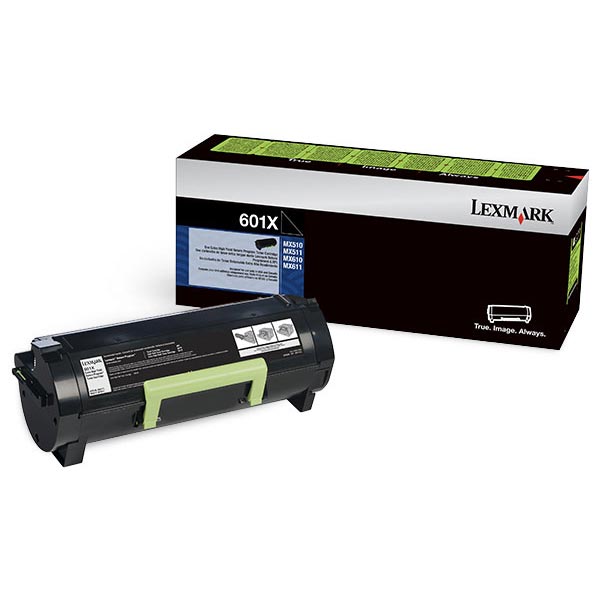 OEM Lexmark 601X Extra High Yield Toner Cartridge for MX510, MX511, MX610, MX611 [20,000 Pages]