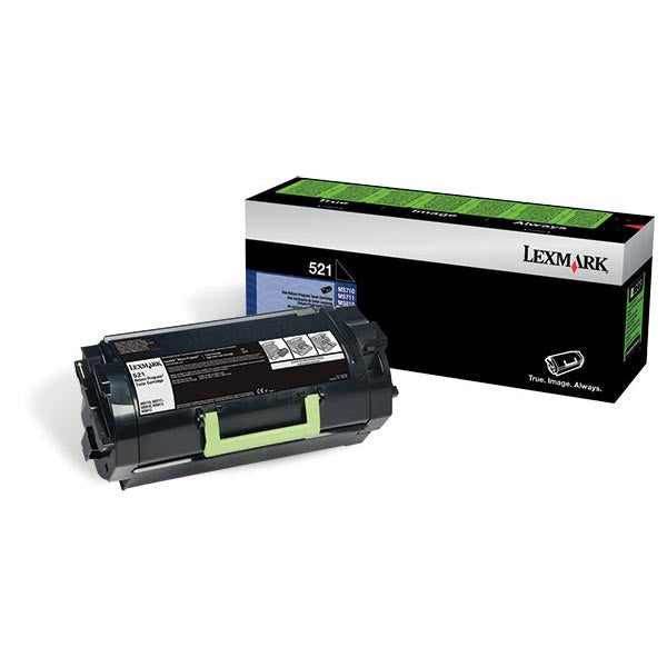 OEM Lexmark 521 Toner Cartridge for MS710, MS711, MS810, MS811, MS812 [6,000 Pages]