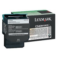 OEM Lexmark C540H1KG Black High Yield Toner Cartridge for C540, C543, C544, C546, X543, X544, X548 [2,500 Pages]