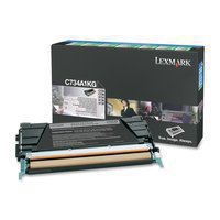 OEM Lexmark C734A1KG Black Toner Cartridge for C734, C736, X734, X736, X738 [8,000 Pages]