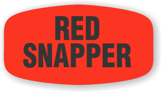 Red Snapper  Label | Roll of 1,000
