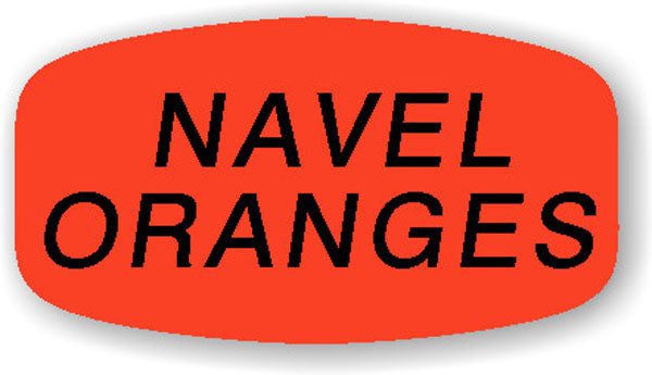 Navel Oranges Label | Roll of 1,000