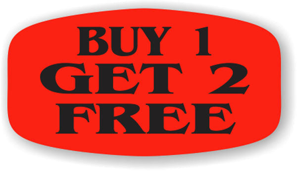 Buy 1 Get 2 Free  Label | Roll of 1,000