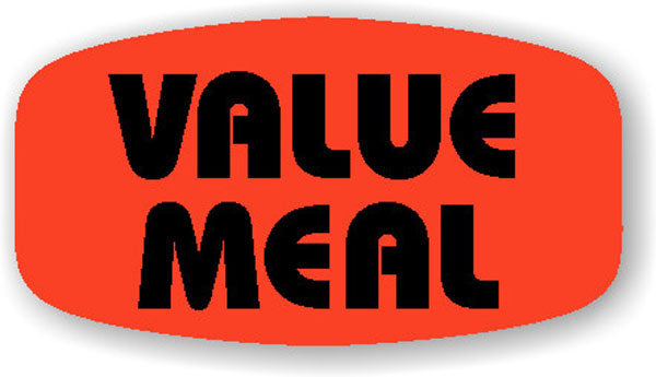 Value Meal Label | Roll of 1,000