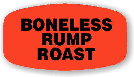 Boneless Rump Roast Label | Roll of 1,000