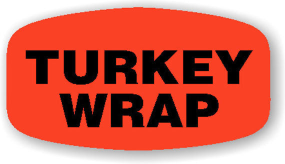 Turkey Wrap   Label | Roll of 1,000