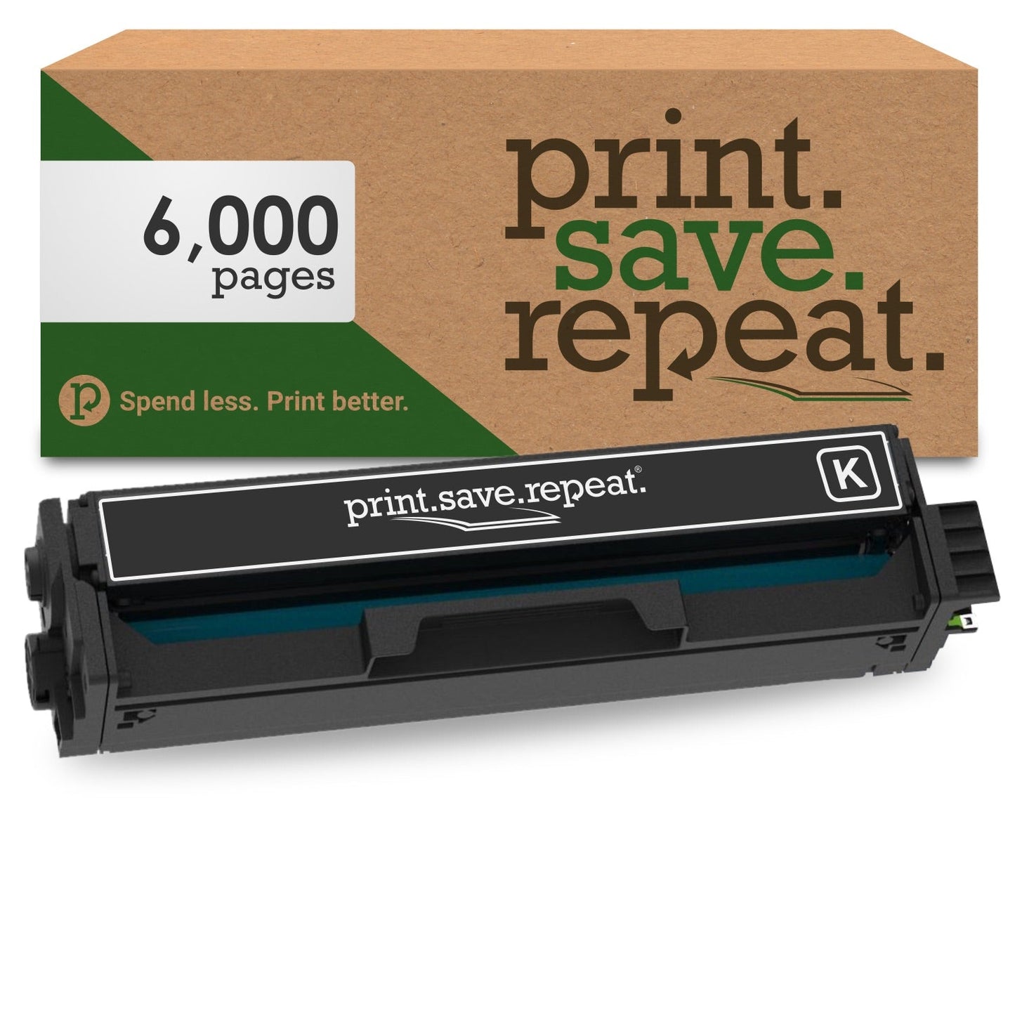 Print.Save.Repeat. Lexmark 20N1XK0 Black Extra High Yield Remanufactured Toner Cartridge for CS431, CX431 [6,000 Pages]
