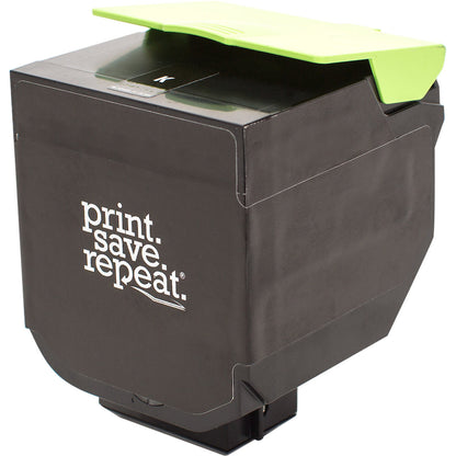 Print.Save.Repeat. Lexmark 71B0H10 Black High Yield Remanufactured Toner Cartridge for CS417, CS517, CX417, CX517 [6,000 Pages]