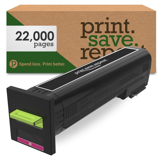 Lexmark 72K1XM0 Magenta Extra High Yield Toner Cartridge for CS820 | 22,000 Pages | Remanufactured