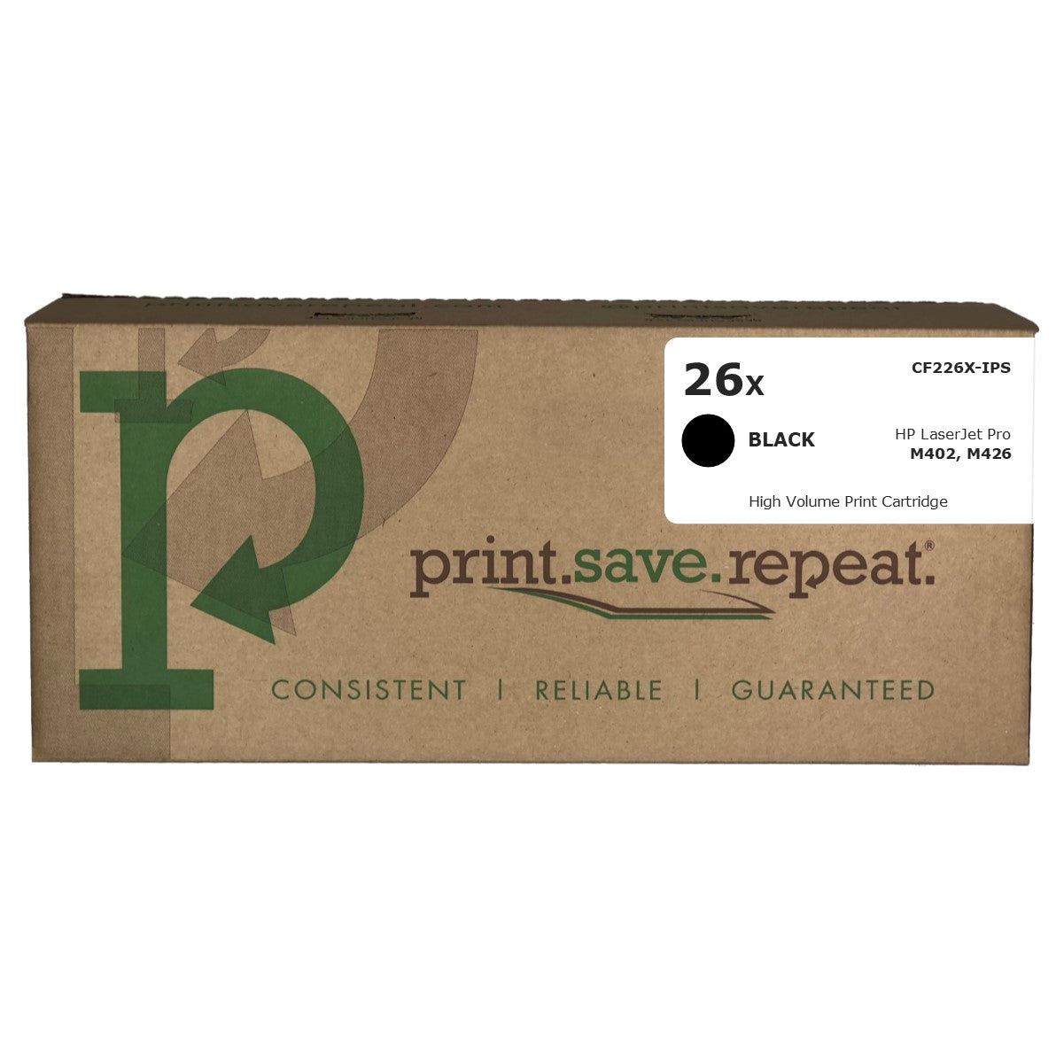 Print.Save.Repeat. HP 26X High Yield Compatible Toner Cartridge (CF226X) for LaserJet Pro M402, M426 [9,000 Pages]