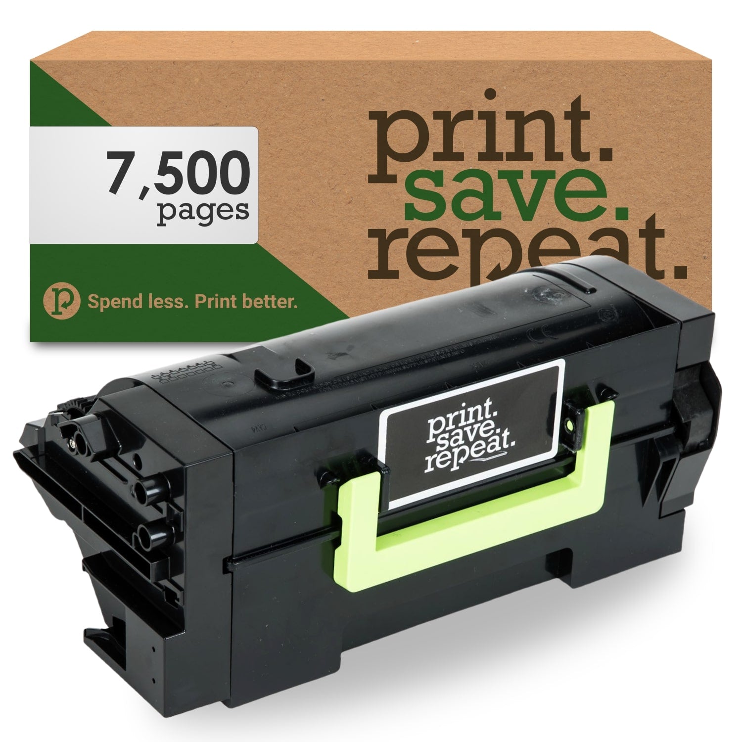 Print.Save.Repeat. Lexmark 58D1000 Standard Yield Remanufactured Toner Cartridge for MS725, MS821, MS822, MS823, MS824, MS825, MS826, MX721, MX722, MX725, MX822, MX824, MX826 [7,500 Pages]