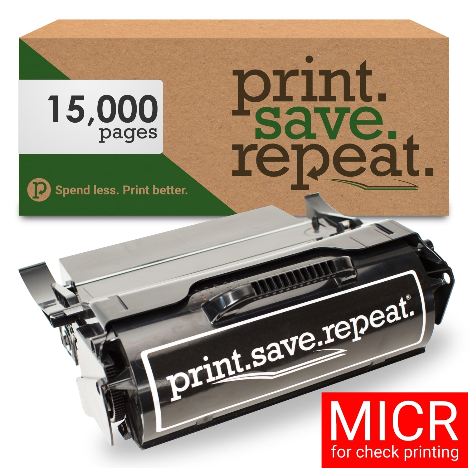 Print.Save.Repeat. Dell F362T Remanufactured MICR Toner Cartridge for 5230, 5350 [15,000 Pages]