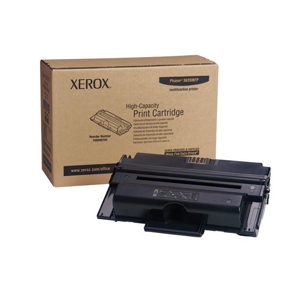 OEM Xerox 108R00795 High Yield Toner Cartridge for Phaser 3635 [10,000 Pages]